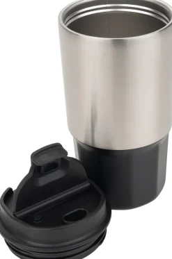 Kubek termiczny stalowy z recyklingu SAINT - JEROME MoLu 500 ml / Czarny 483103