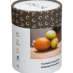 Kubek termiczny stalowy z recyklingu PORTOFINO MoLu 300 ml / Biały 397906