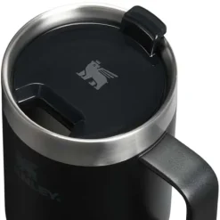 Kubek termiczny Stanley Everyday Suburban 473 ml wykonany z recyklingowanej stali nierdzewnej / Czarny 10097890