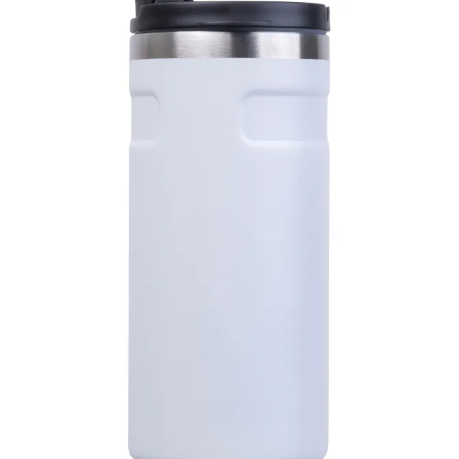 Kubek termiczny ze stali z recyklingu 450 ml SILVIO / Biały 8536506