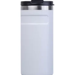 Kubek termiczny ze stali z recyklingu 450 ml SILVIO / Biały 8536506