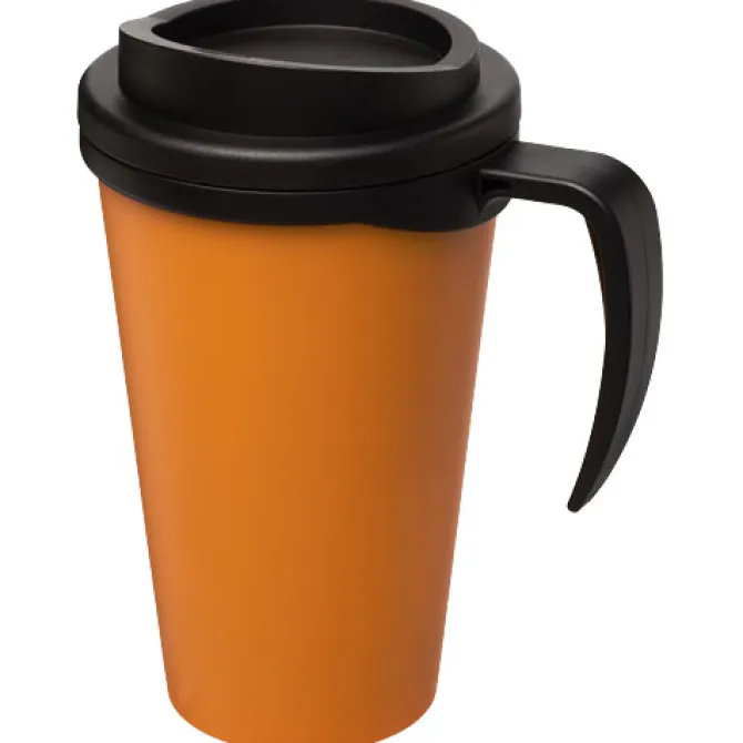 Kubek termiczny z serii Americano® Grande o pojemności 350 ml / Czarny 21000418