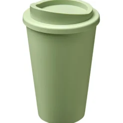 Kubek termiczny z serii Americano®­­ Renew o pojemności 350 ml / Zielony butelkowy 21042662