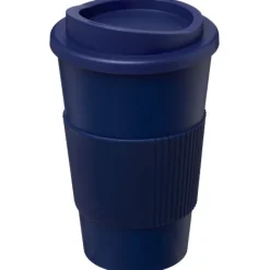 Kubek termiczny z serii Americano® o pojemności 350 ml z uchwytem / Pomarańczowy 21000222
