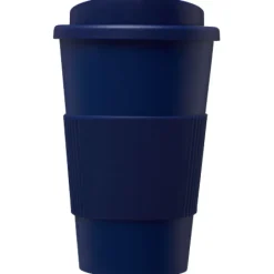 Kubek termiczny z serii Americano® o pojemności 350 ml z uchwytem / Pomarańczowy 21000222