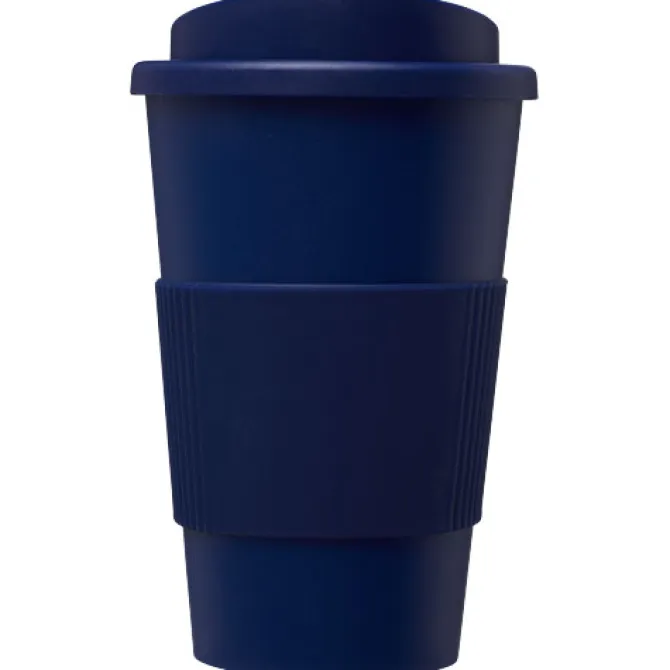 Kubek termiczny z serii Americano® o pojemności 350 ml z uchwytem / Pomarańczowy 21000222