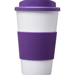 Kubek termiczny z serii Americano® o pojemności 350 ml z uchwytem / Biały 21000212