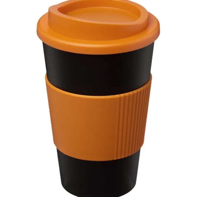 Kubek termiczny z serii Americano® o pojemności 350 ml z uchwytem / Biały 21000209