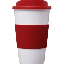 Kubek termiczny z serii Americano® o pojemności 350 ml z uchwytem / Biały 21000210
