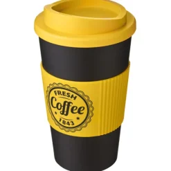 Kubek termiczny z serii Americano® o pojemności 350 ml z uchwytem / Biały 21000230