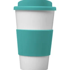 Kubek termiczny z serii Americano® o pojemności 350 ml z uchwytem / Biały 21000229