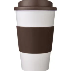 Kubek termiczny z serii Americano® o pojemności 350 ml z uchwytem / Biały 21000231