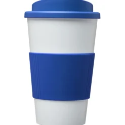 Kubek termiczny z serii Americano® o pojemności 350 ml z uchwytem / Biały 21000233