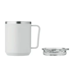 Kubek z 2 ściankami 400 ml / Bialy MO2900-06