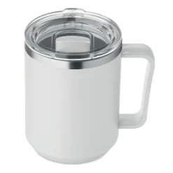 Kubek z 2 ściankami 400 ml / Bialy MO2900-06