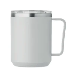 Kubek z 2 ściankami 400 ml / Szary MO2900-07
