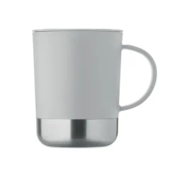 Kubek z 1 ścianką 300 ml / Szary MO2772-07