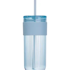 Kubek ze słomką 660 ml SOLEDAD / Jasnoniebieski 8552924