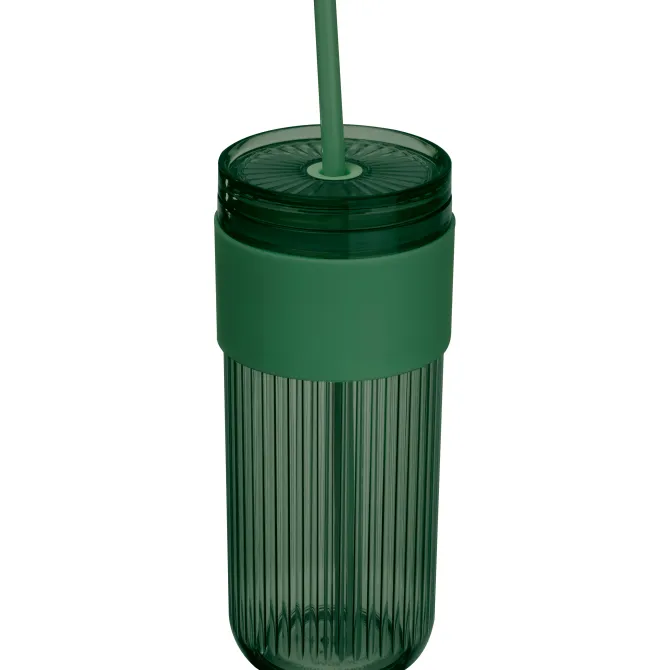 Kubek ze słomką 660 ml SOLEDAD / Zielony 8552909