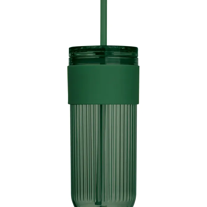 Kubek ze słomką 660 ml SOLEDAD / Zielony 8552909