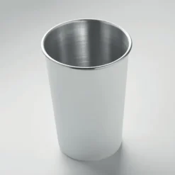 Kubek ze stali nierdzewnej / Biały MO2063-06