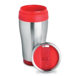 Kubek ze stali nierdz, 455ml / Czerwony MO3559-05