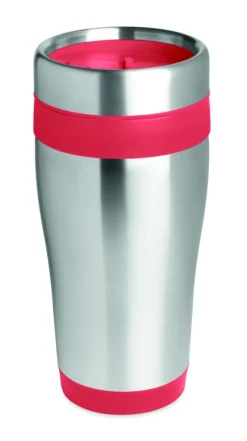 Kubek ze stali nierdz, 455ml / Czerwony MO3559-05