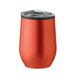 Kubek z podwójną ścianką 350ml / Czerwony MO6700-05