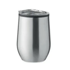 Kubek z podwójną ścianką 350ml / Srebrny mat MO6700-16