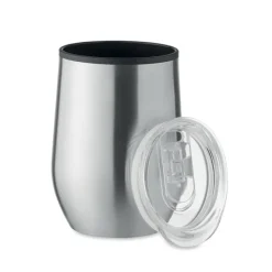 Kubek z podwójną ścianką 350ml / Srebrny mat MO6700-16