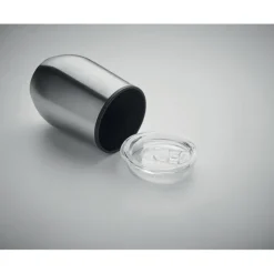 Kubek z podwójną ścianką 350ml / Srebrny mat MO6700-16