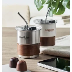 Kubek z pojedynczą ścianką 260 ml / Srebrny Mat MO2423-16