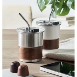 Kubek z pojedynczą ścianką 260 ml / Srebrny Mat MO2423-16