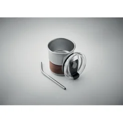 Kubek z pojedynczą ścianką 260 ml / Srebrny Mat MO2423-16