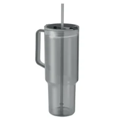 Kubek z RPET 1200ml / Przezroczysty Szary MO2964-27