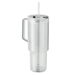 Kubek z RPET 1200ml / Przezroczysty Pomaranczowy MO2964-29