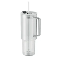 Kubek z RPET 1200ml / Przezroczysty Pomaranczowy MO2964-29