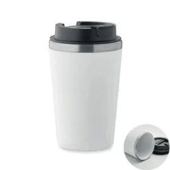 Kubek z warstwą ceramiczną 350 ml / Bialy MO2572-06