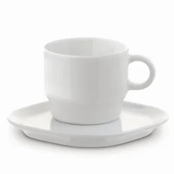 Kwadratowa filiżanka Satellite 180ml / Biały LT51481-N0001
