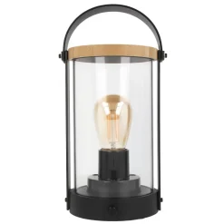 Lampa bambusowa Edison / Czarny LT93351-N0002
