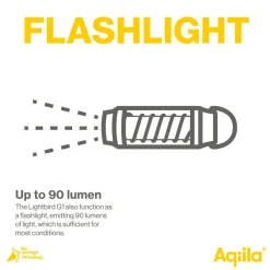 Lampa kempingowa i latarka Aqiila Lightbird G1 / Czarny LT45205-N0002