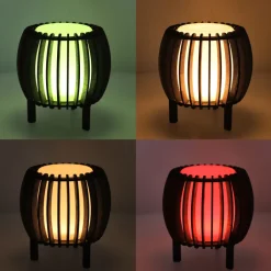 Lampa LED Coollux Lamella Sol / Czarny LT40732-N0002