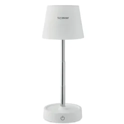 Lampa stołowa ładowana USB / Bialy MO2339-06