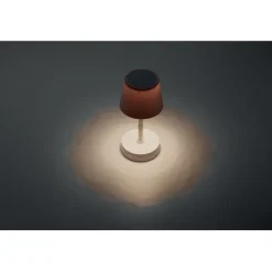 Lampa stołowa ładowana USB / Bialy MO2339-06