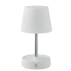 Lampa stołowa ładowana USB / Bialy MO2339-06