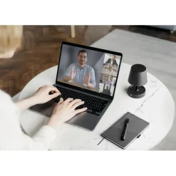 Lampa stołowa ładowana USB / Czarny MO2339-03