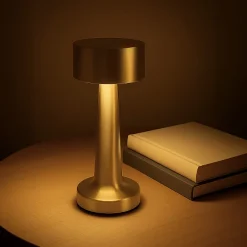 Lampa stołowa Lumo z 3 trybami świecenia i możliwością ściemniania / Złoty LT93354-N0006