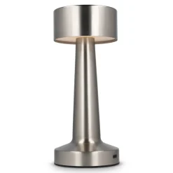 Lampa stołowa Lumo z 3 trybami świecenia i możliwością ściemniania / Srebrny LT93354-N0005