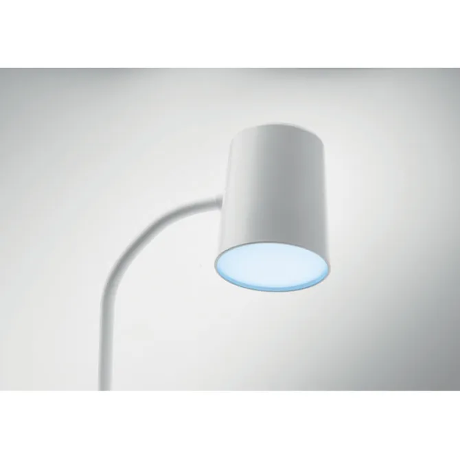 Lampa z ładowarką i głośnikiem / Bialy MO2124-06