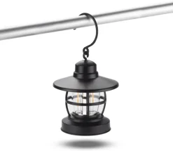 Lampka campingowa CAMPE / Czarny 29186-02